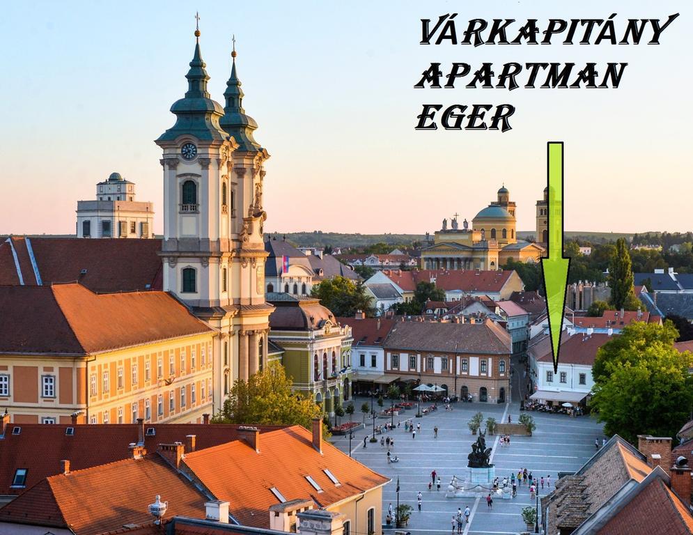 Varkapitany Apartman Eger Exterior photo